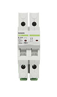 B1N Series 2-Poles, 0.5 Ampere (A) Rated Current Miniature Circuit Breaker