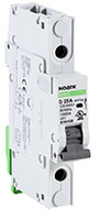 B1NQ Series 1-Pole, 0.5 Ampere (A) Rated Current Miniature Circuit Breaker