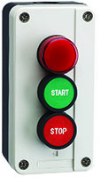 Ex9PB Series 3-Holes Indicator Light/Start/Stop Enclosure (Ex9PB366)