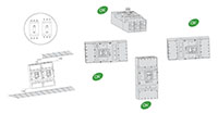 Ex9 Series M5 Bus Bar and Lug Line/Load Side Connection Molded Case Circuit Breakers - Reverse Feed Allowed (Mounting Positions)