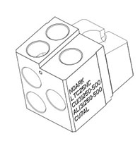 3-Holes M5 Terminal Lug (LTC25NC) - Dimensions