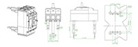 M2 Rear Connection Kit (RCP22N) - Dimensions