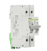 B1H Series DIN Rail MCB; 0.5 A; C Curve (5-10 in.) (B1H2B0.5)