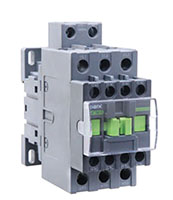 Ex9C Series 3-Poles, 24 Volt (V) Alternating Current (AC) Coil Voltage, and 32 Ampere (A) Current Standard IEC Contactor (Ex9C3211B7)