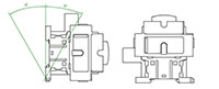 Ex9C/Ex9CR Series 9 to 38 Ampere (A) Current Standard IEC Contactors - Mounting Positions