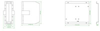 Ex9CS/C Series Mechanical Interlock (MIT46UL) - Dimensions