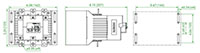 Ex9R Series 185 Ampere (A) Current Thermal Overload Relays - Ex9R185+AD54