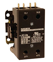 Ex9CK Series 1-Pole, 24 Volt (V) Alternating Current (AC) Coil Voltage, and 25 Ampere (A) Current Lug Definite Purpose Contactor (Ex9CK25B10B7)