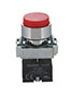 Ex9PBL Series Non-Illuminated Momentary Extended Red 1 Normally Closed (NC) Contacts and 22 Millimeter (mm) Pushbutton