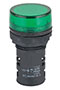 Ex9IL1 Series Compacted Green Flat Lampshade 22 Millimeter (mm) Indicator Light