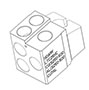 3-Holes M5 Terminal Lug (LTC25NC) - Dimensions