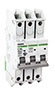 B1H Series DIN Rail MCB; 0.5 A; C Curve (5-10 in.) (B1H3B0.5R)