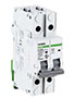 B1NQ Series 2-Poles Quick Connection, Load Side Miniature Circuit Breaker (B1NQ2B0.5T)