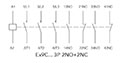 Ex9C Series Standard IEC Contactors - Wiring Diagram