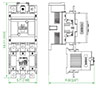 Ex9R Series 500 Ampere (A) Current Thermal Overload Relays - Ex9R500+Ex9C225~300