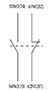 Ex9CD/CM Series Side Mount Auxiliary Contactor (AXFA11) - Wiring Diagram