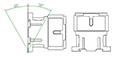 Ex9CK Series 20 to 90 Ampere (A) Current Definite Purpose Contactors - Mounting Position